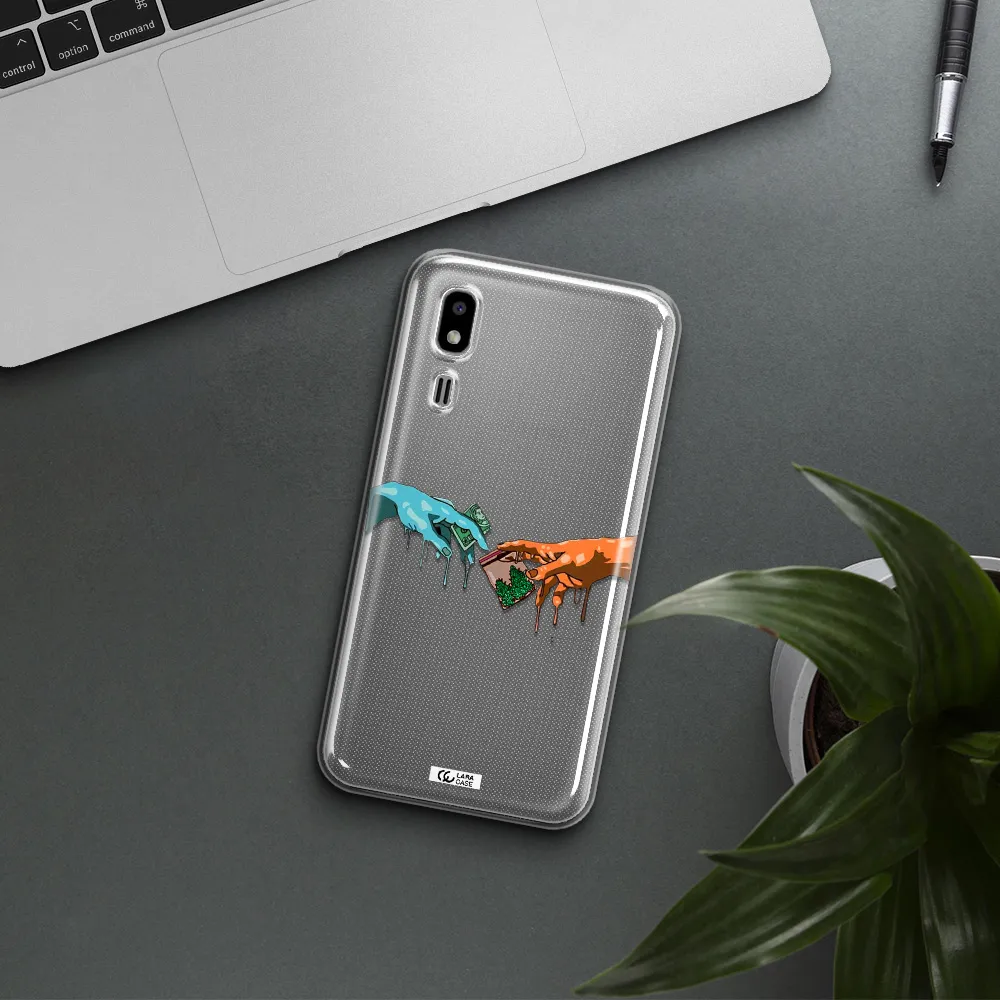 Pass The Weed Samsung A2 Core Clear TPU Case