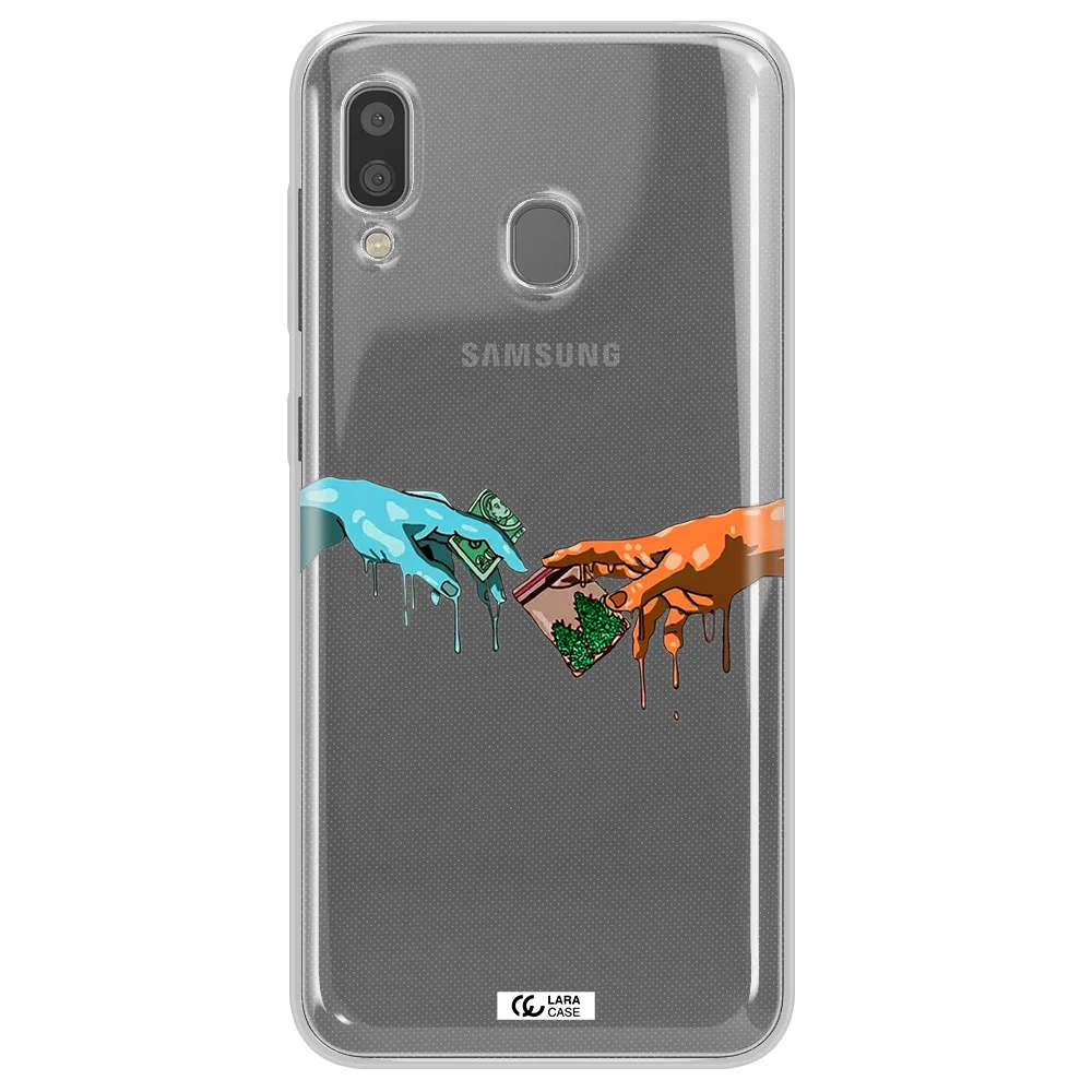Pass The Weed Samsung A20 Clear TPU Case