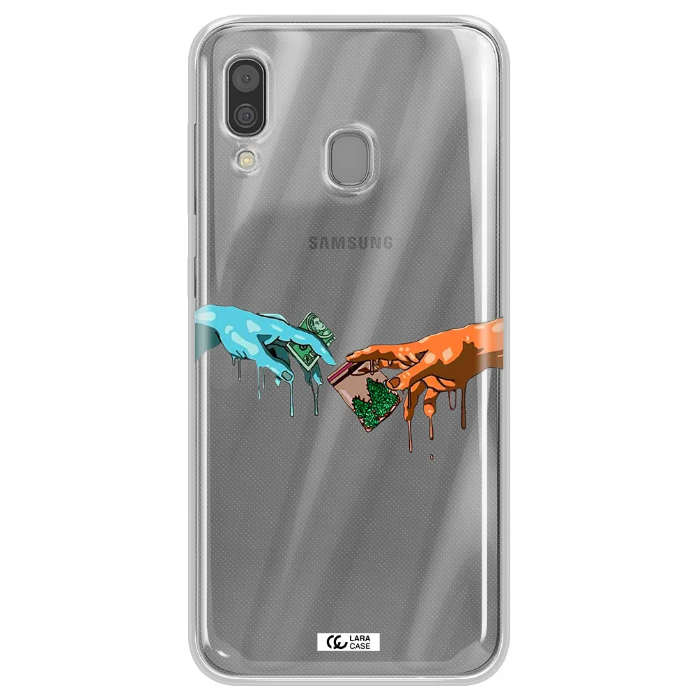 Pass The Weed Samsung A30 Clear TPU Case
