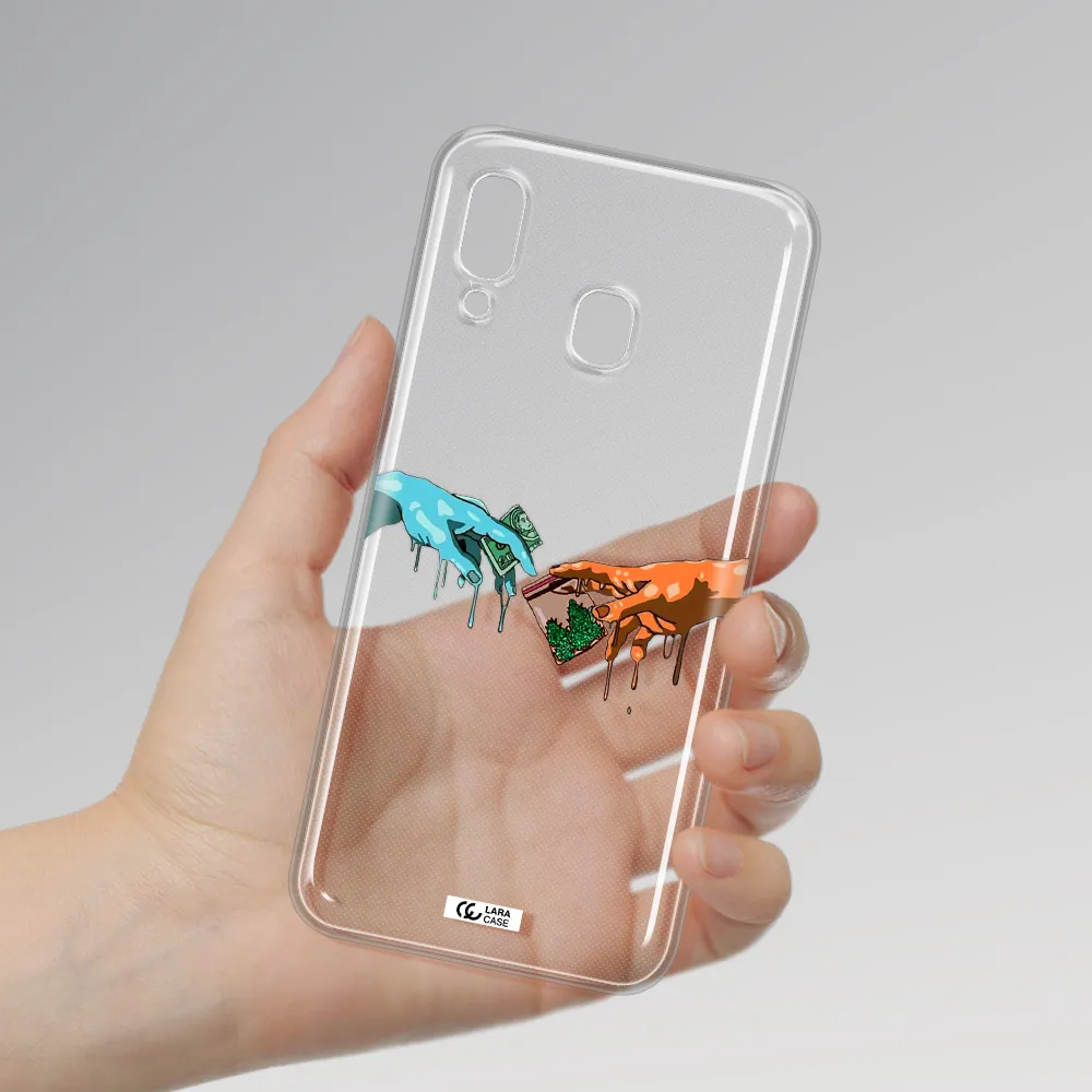 Pass The Weed Samsung A30 Clear TPU Case