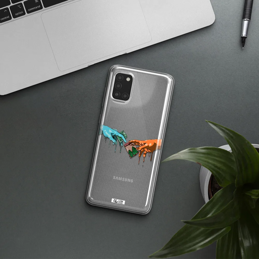 Pass The Weed Samsung A31 Clear TPU Case