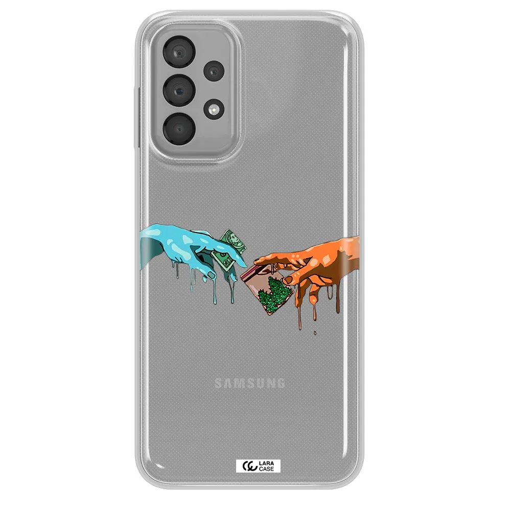 Pass The Weed Samsung A33 Clear TPU Case