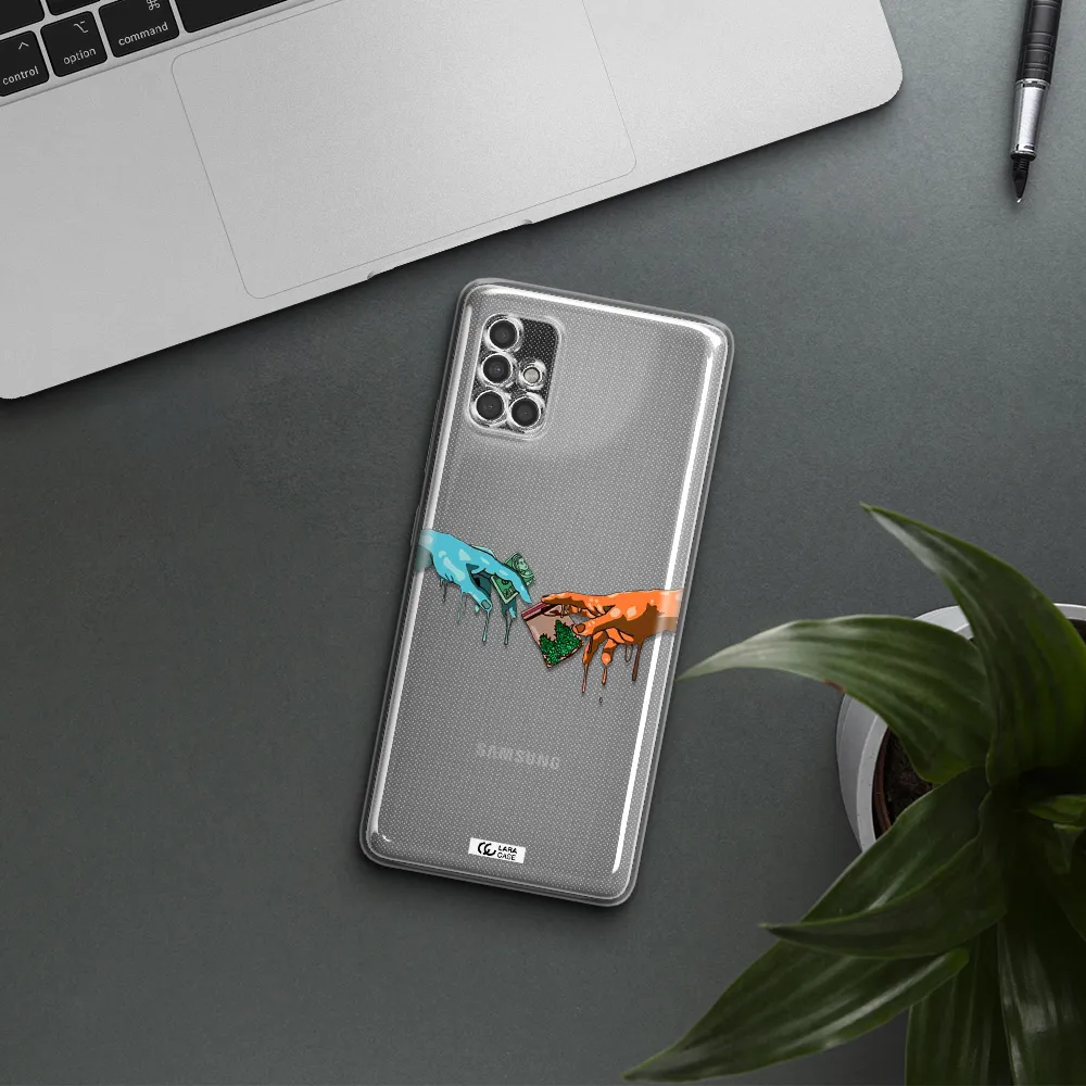 Pass The Weed Samsung A40S Clear Tpu Case