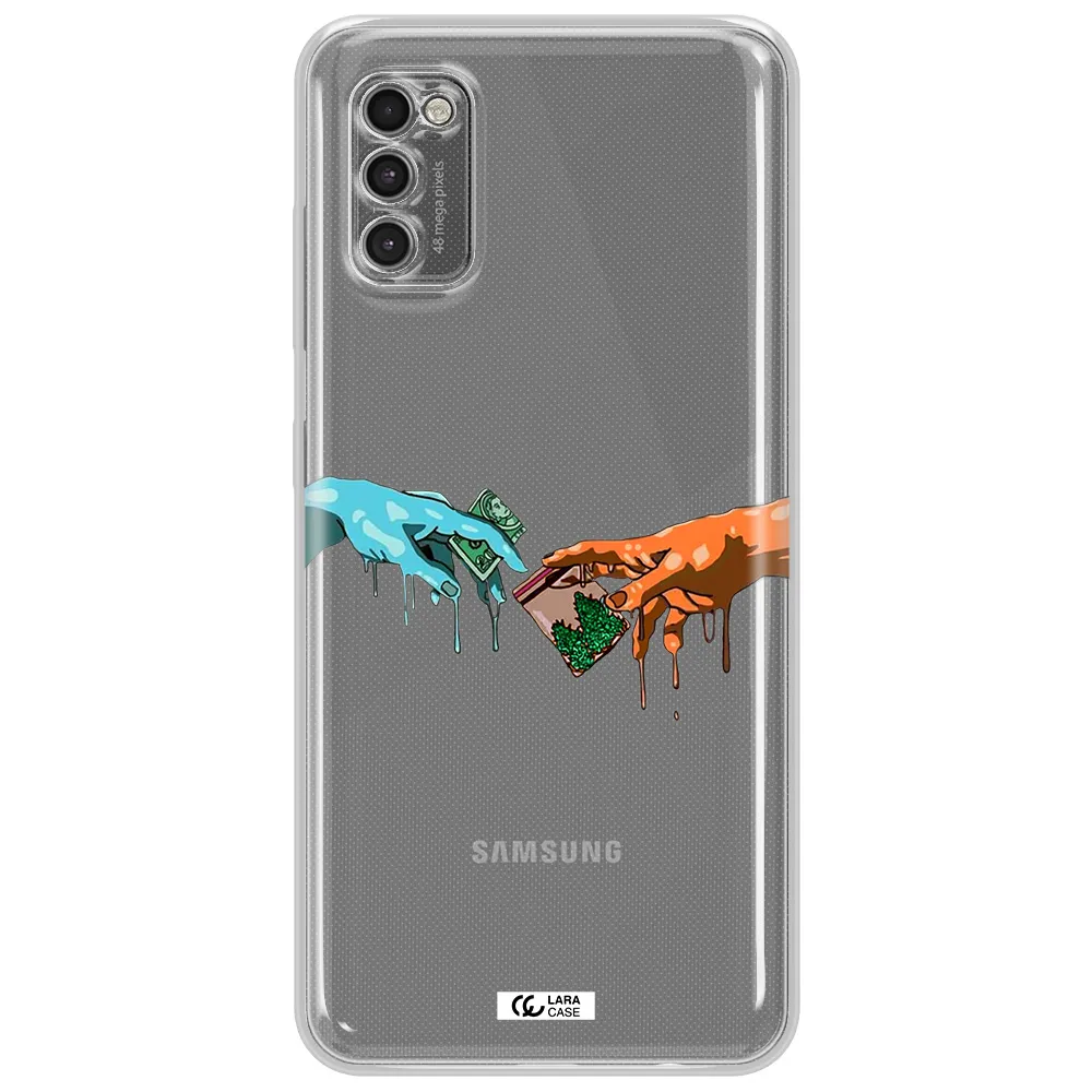 Pass The Weed Samsung A41 Clear Tpu Case