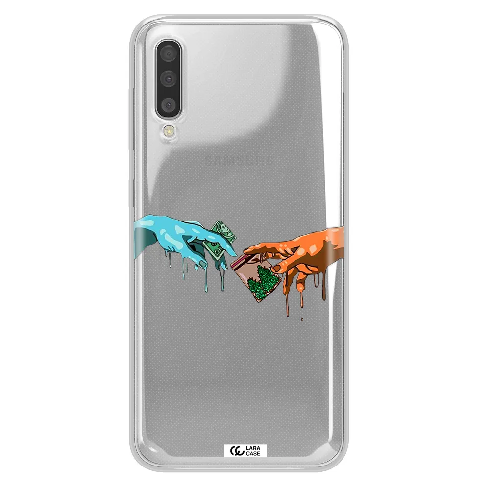 Pass The Weed Samsung A50S Clear Tpu Case