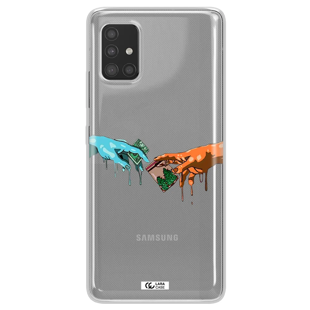 Pass The Weed Samsung A51 Clear TPU Case