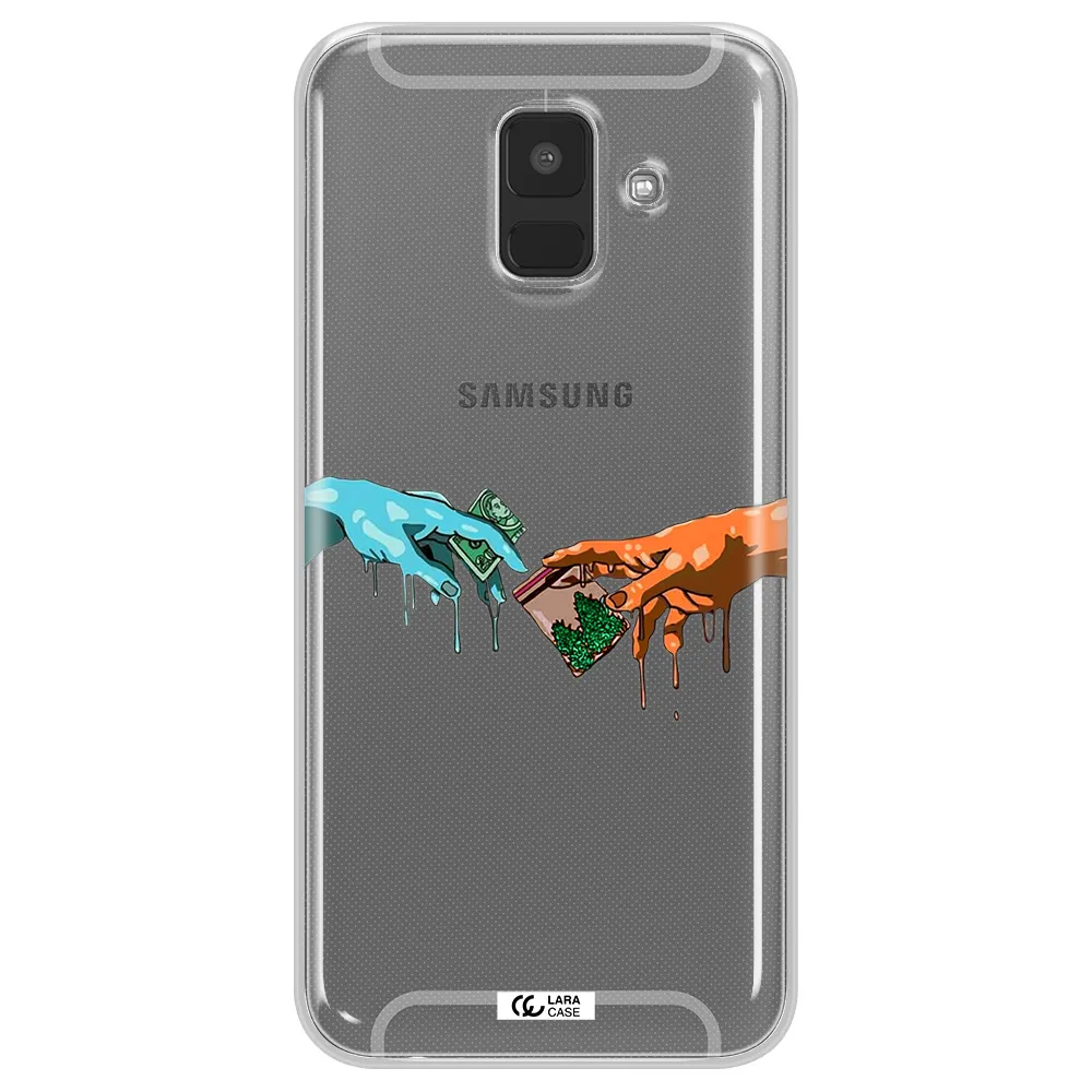 Pass The Weed Samsung A6 Clear TPU Case