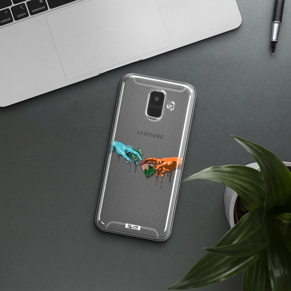 Pass The Weed Samsung A6 Clear TPU Case
