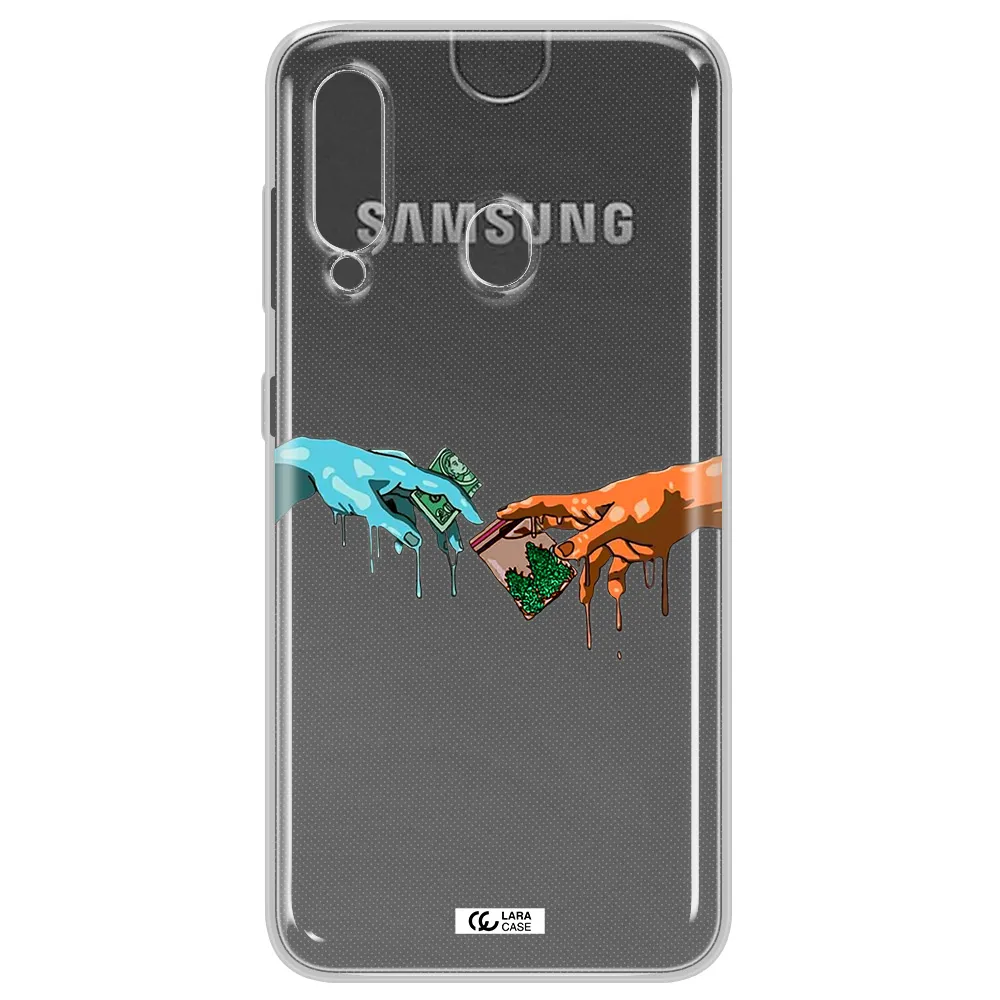 Pass The Weed Samsung A60 Clear TPU Case