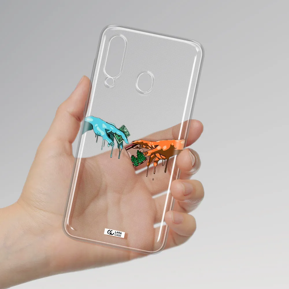 Pass The Weed Samsung A60 Clear TPU Case