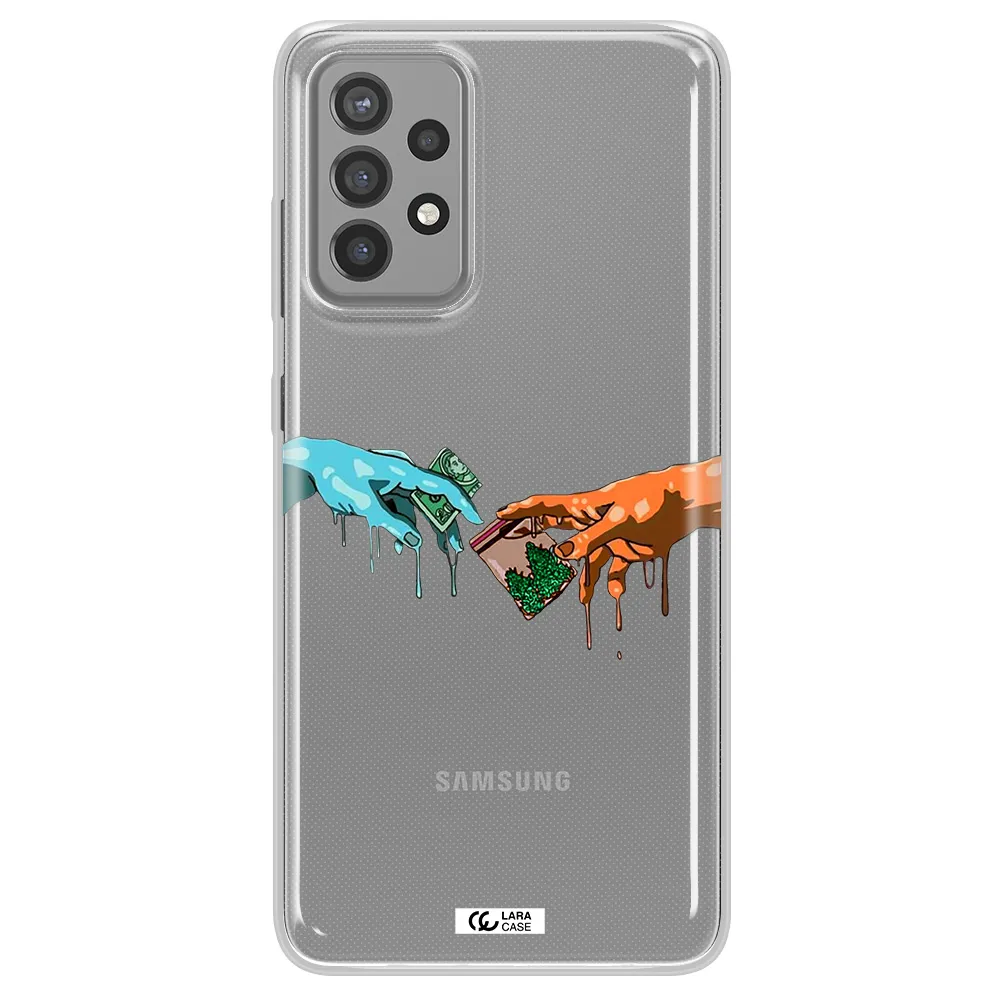 Pass The Weed Samsung A72 Clear TPU Case