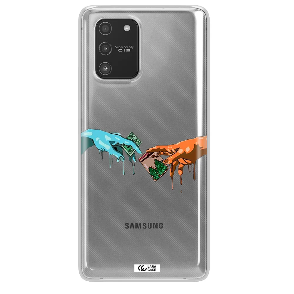 Pass The Weed Samsung A91 Clear TPU Case