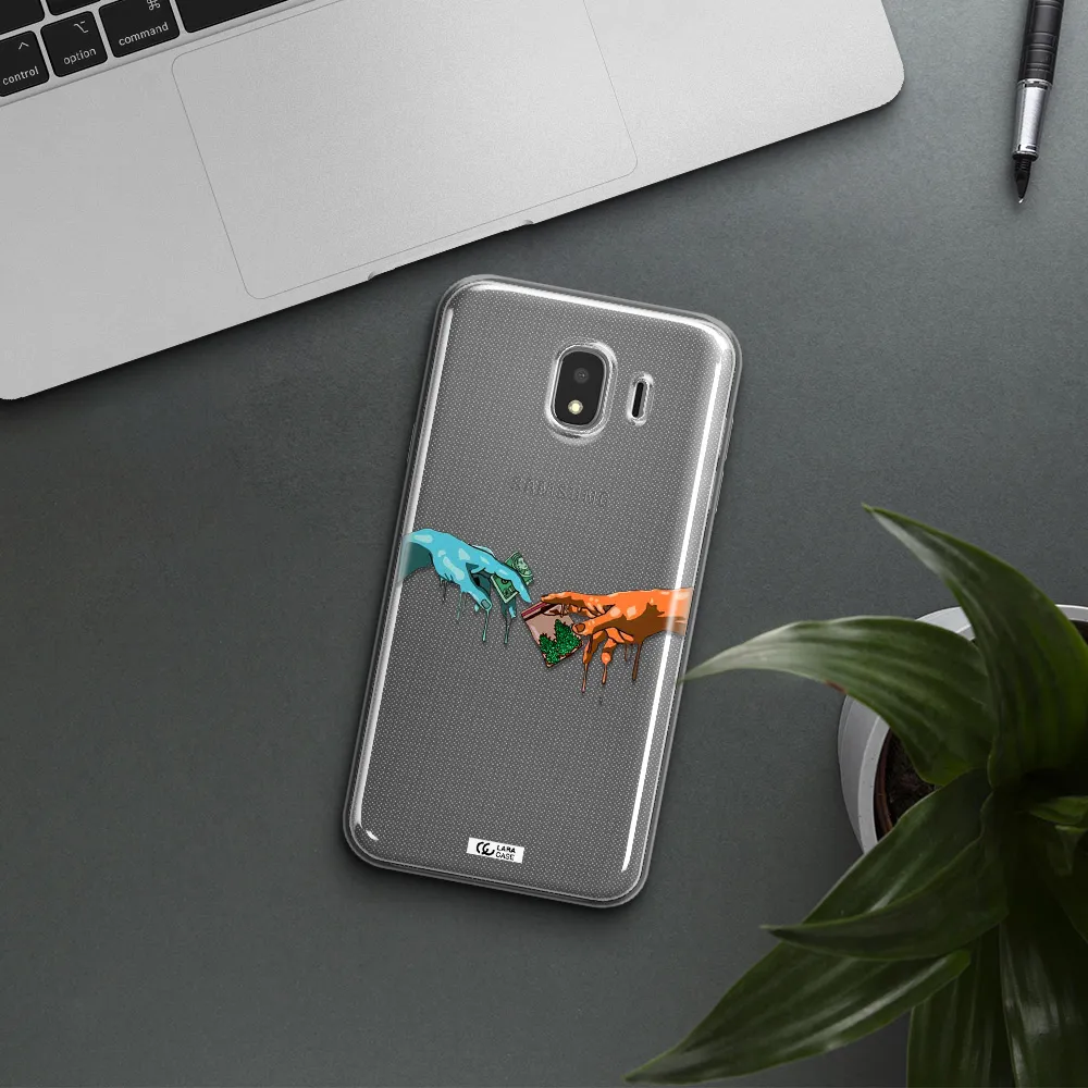 Pass The Weed Samsung J4 Clear TPU Case