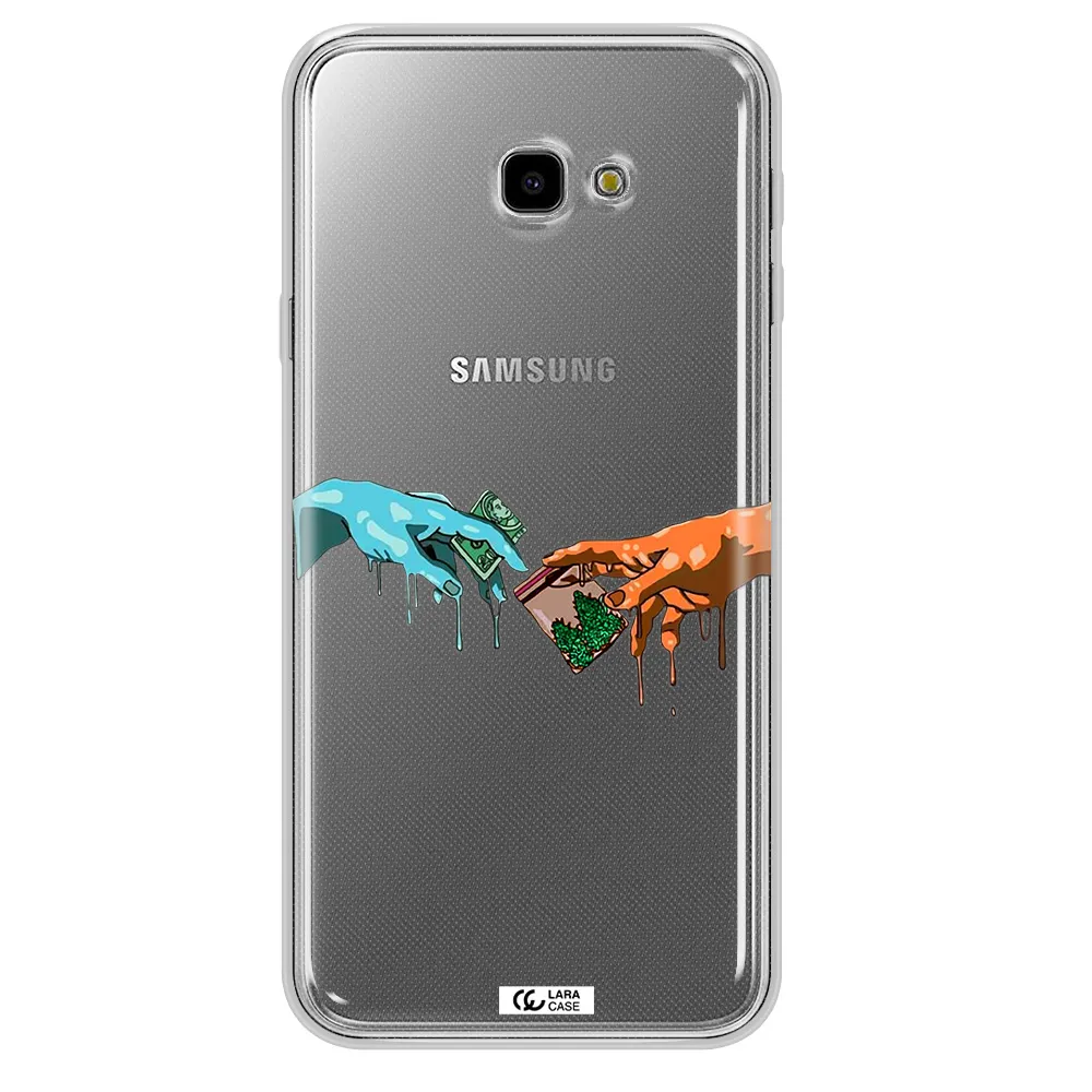 Pass The Weed Samsung J4 Plus Clear TPU Case