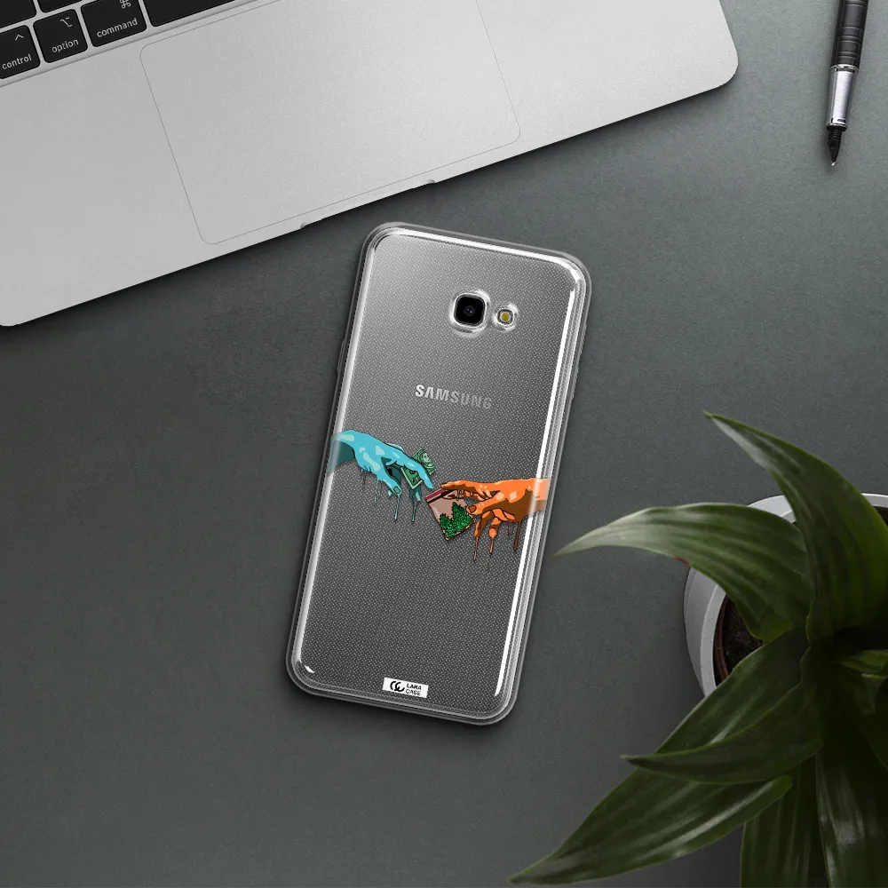 Pass The Weed Samsung J4 Plus Clear TPU Case