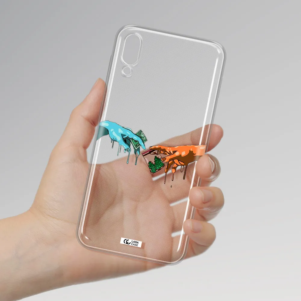 Pass The Weed Samsung M10 Clear TPU Case