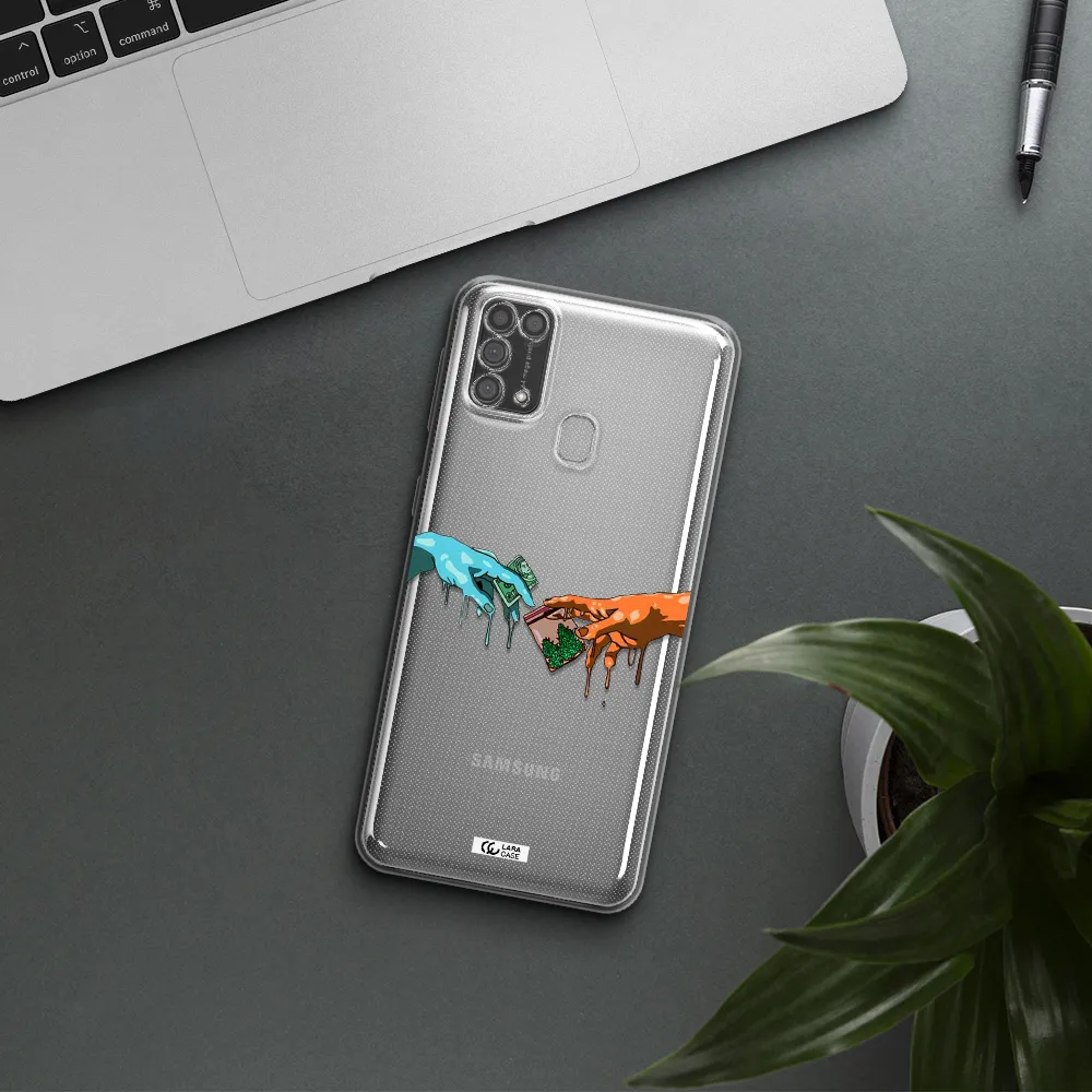 Pass The Weed Samsung M31 Clear TPU Case
