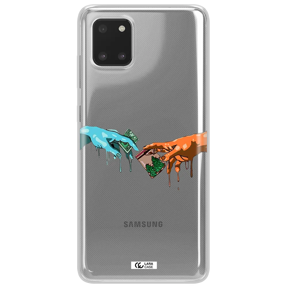 Pass The Weed Samsung Note 10 Lite Clear TPU Case