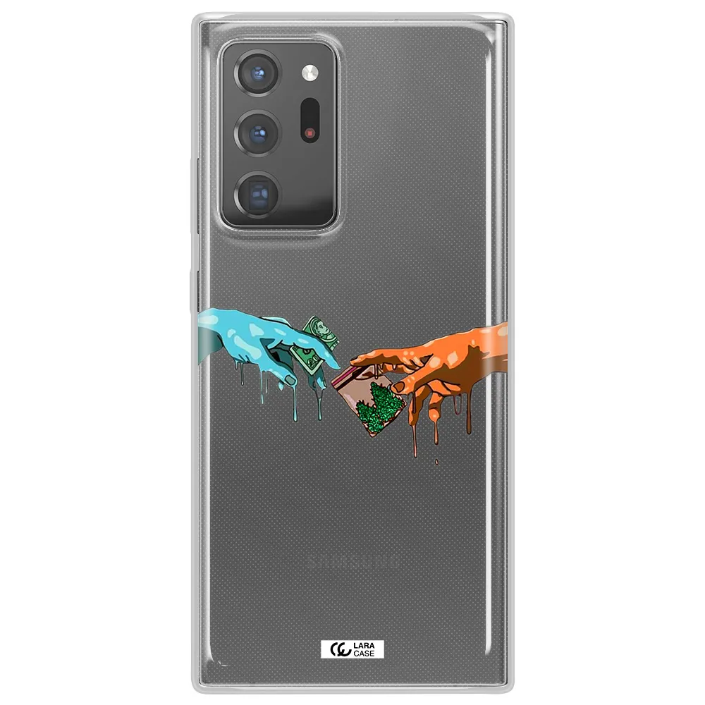 Pass The Weed Samsung Note 20 Ultra Clear TPU Case