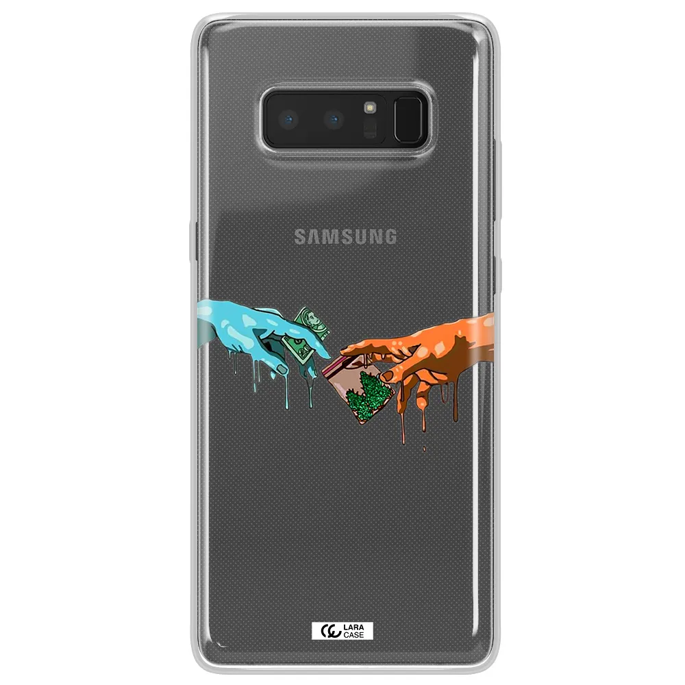 Pass The Weed Samsung Note 8 Clear TPU Case
