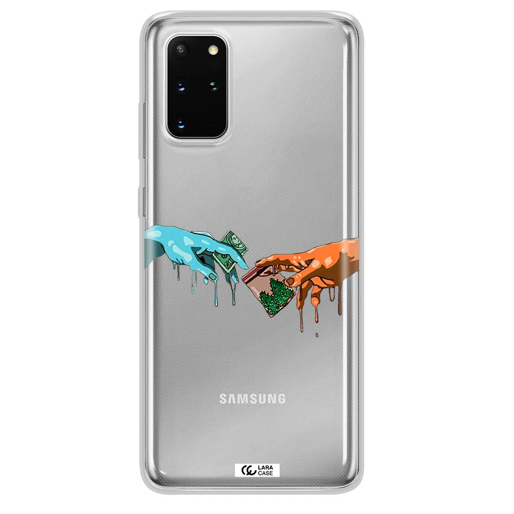 Pass The Weed Samsung S 20 Plus Clear TPU Case