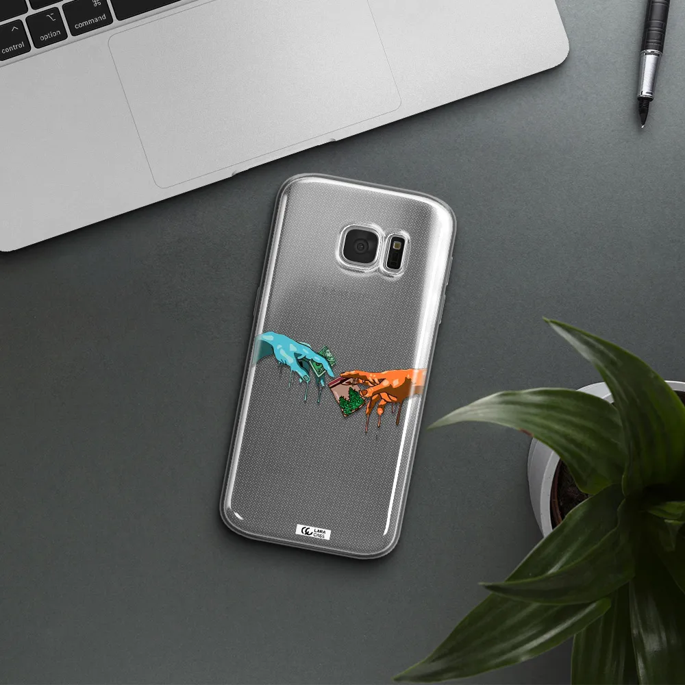 Pass The Weed Samsung S 7 Clear TPU Case