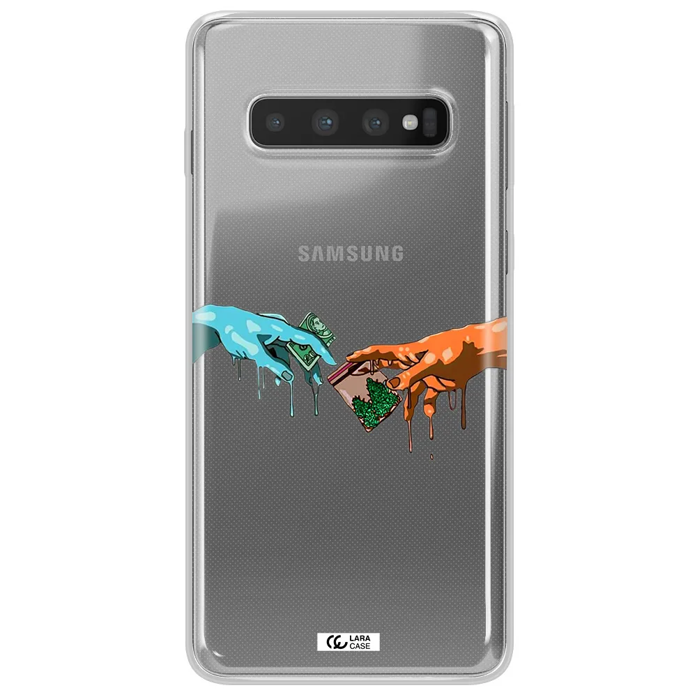 Pass The Weed Samsung S10 Plus Clear TPU Case