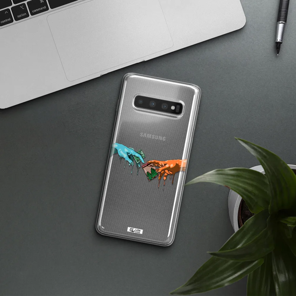 Pass The Weed Samsung S10 Plus Clear TPU Case