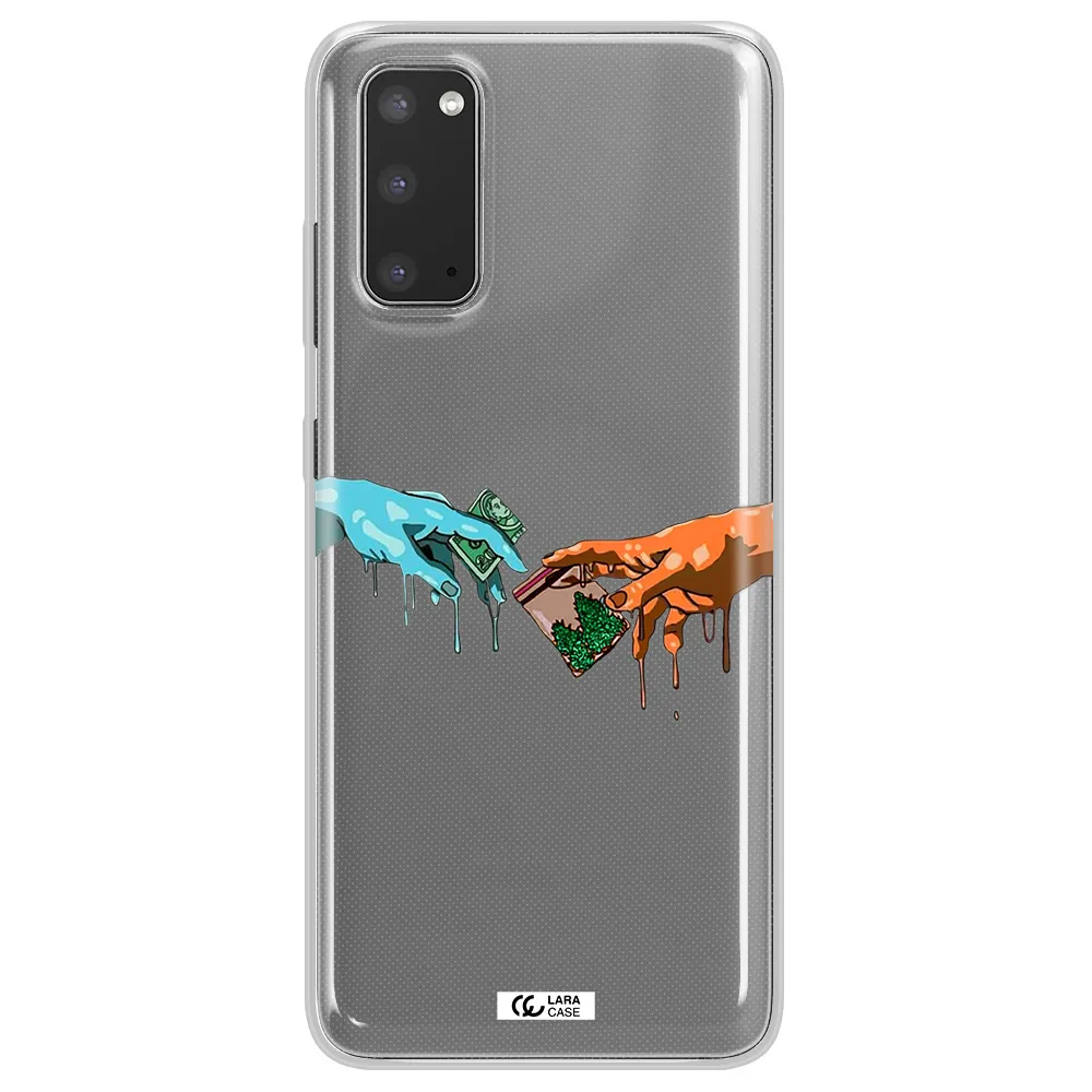 Pass The Weed Samsung S20 Clear TPU Case