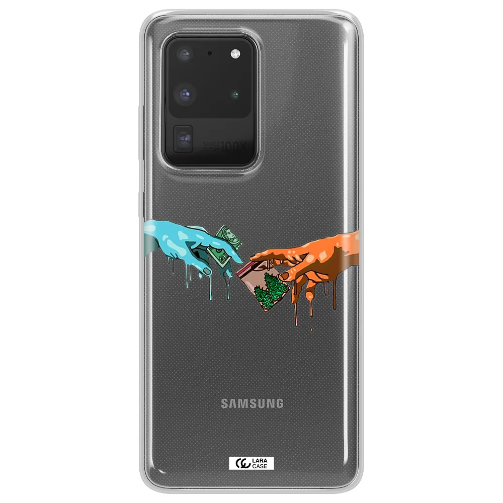 Pass The Weed Samsung S20 Ultra Clear TPU Case