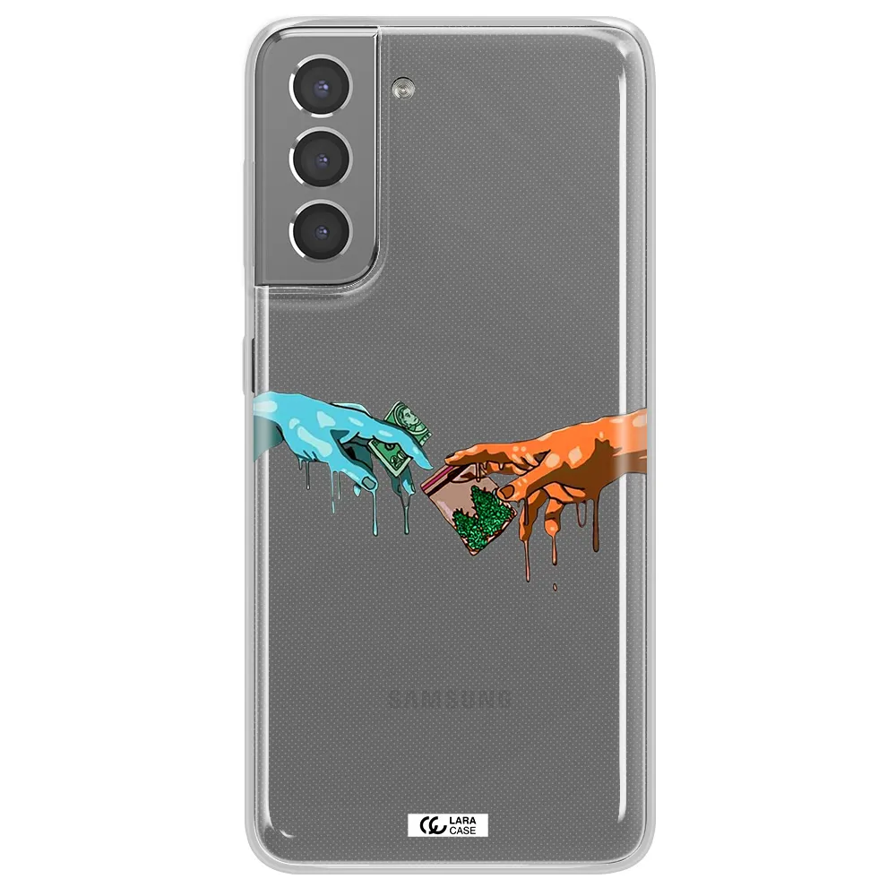 Pass The Weed Samsung S21 Plus Clear TPU Case