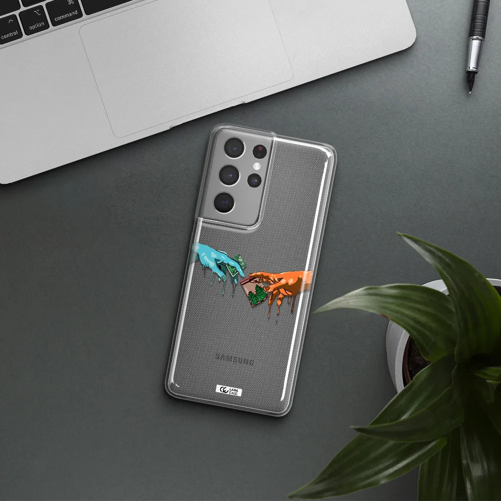 Pass The Weed Samsung S21 Ultra Clear TPU Case