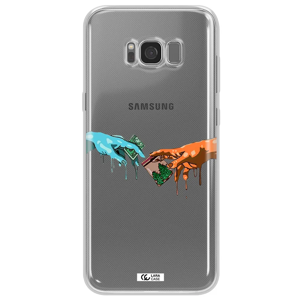 Pass The Weed Samsung S8 Plus Clear TPU Case