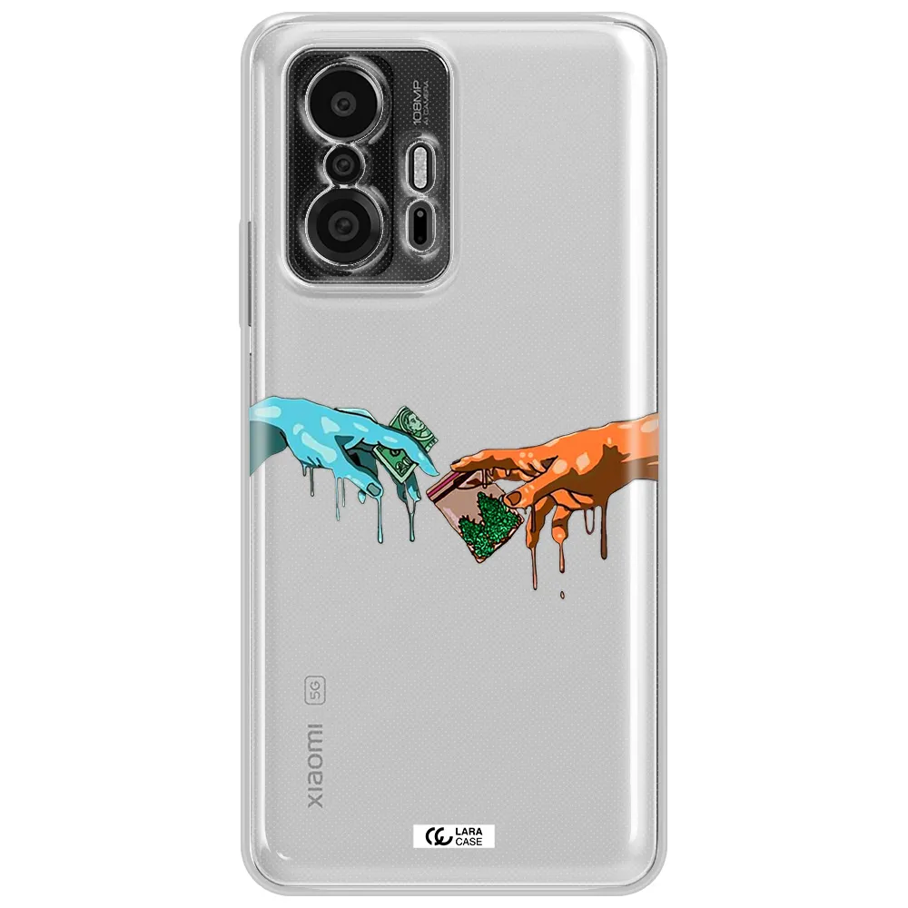 Pass The Weed Xiaomi 11T Pro Clear Tpu Case