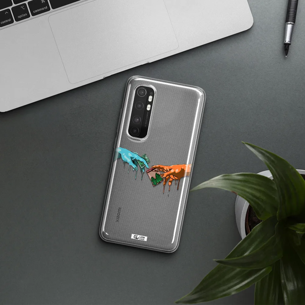 Pass The Weed Xiaomi Mi Note 10 Lite Clear TPU Case