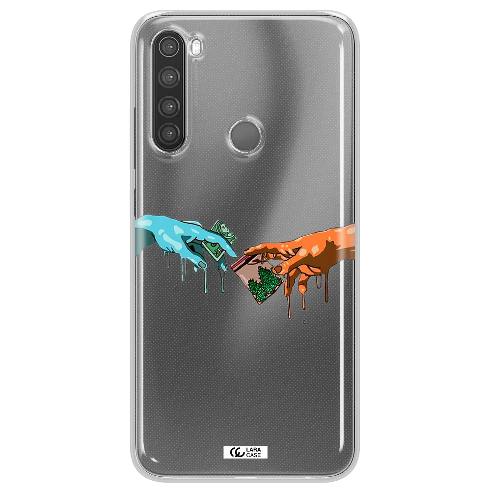 Pass The Weed Xiaomi Note 8 Clear TPU Case