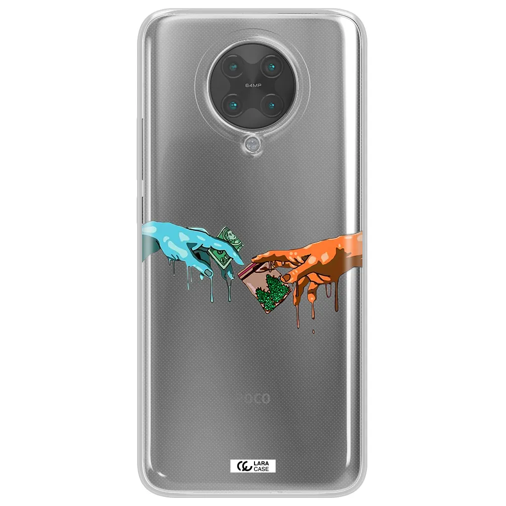 Pass The Weed Xiaomi Poco F2 Pro Clear TPU Case