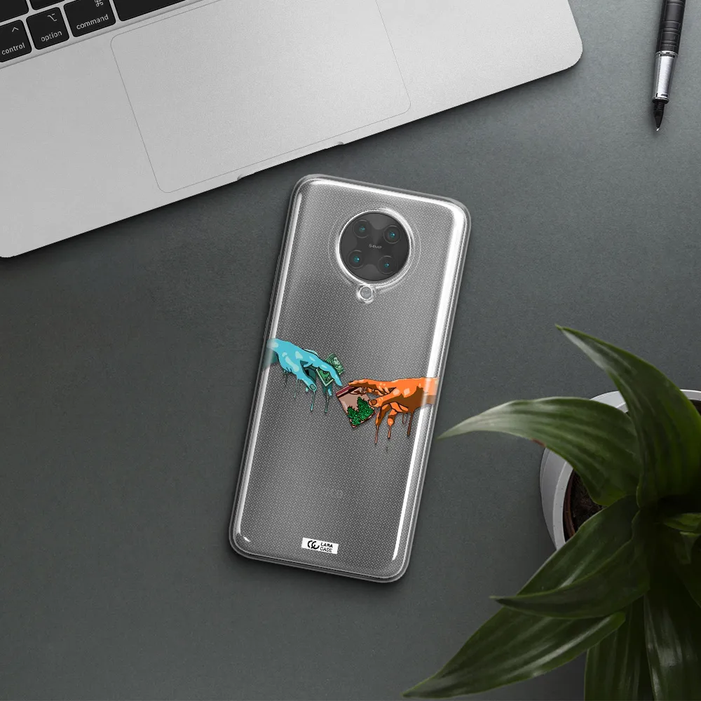 Pass The Weed Xiaomi Poco F2 Pro Clear TPU Case