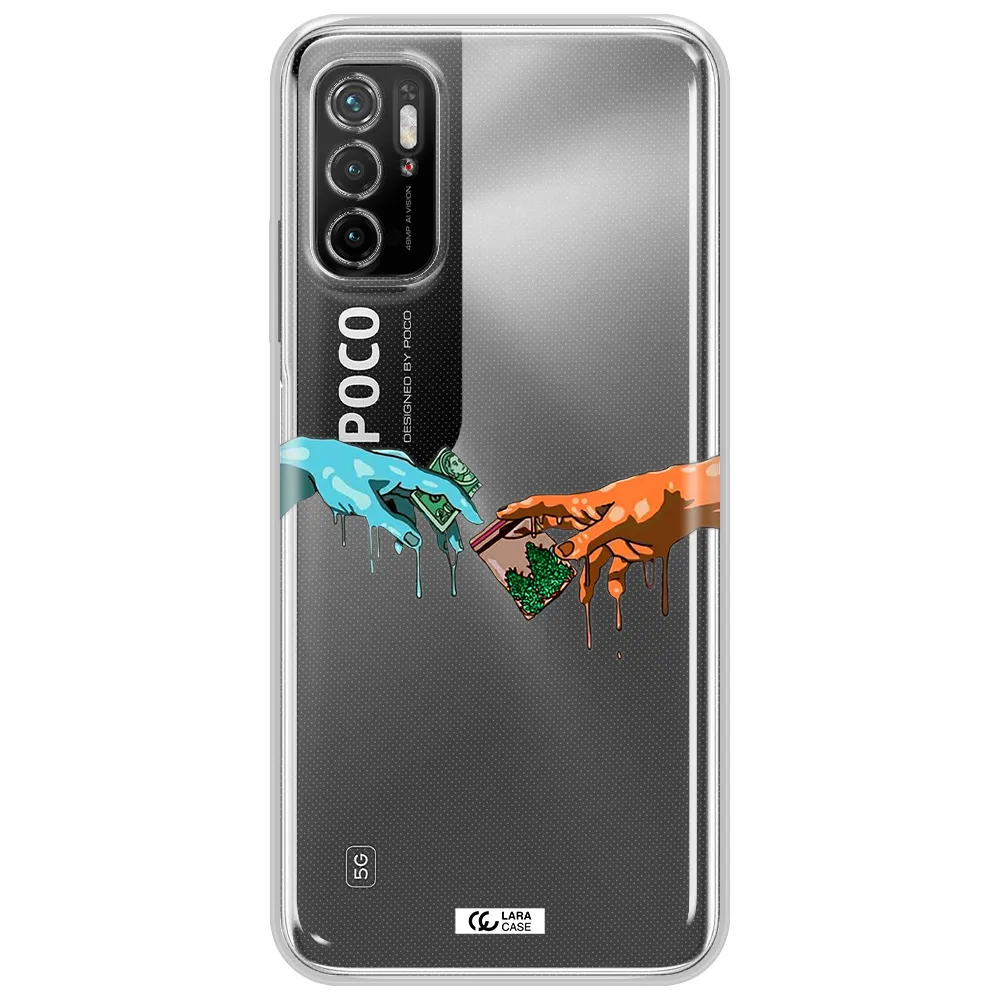 Pass The Weed Xiaomi Poco M3 Pro Clear Tpu Case