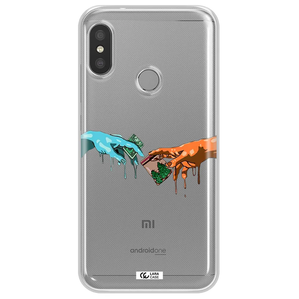 Pass The Weed Xiaomi Redmi 6 Pro Clear TPU Case