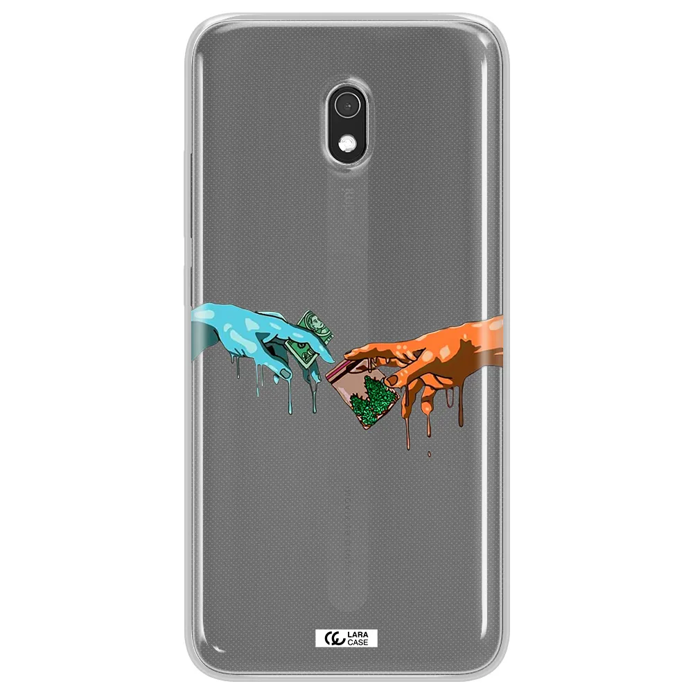 Pass The Weed Xiaomi Redmi 8A Clear TPU Case