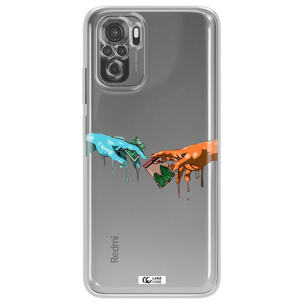 Pass The Weed Xiaomi Redmi Note 10S Clear Tpu Case