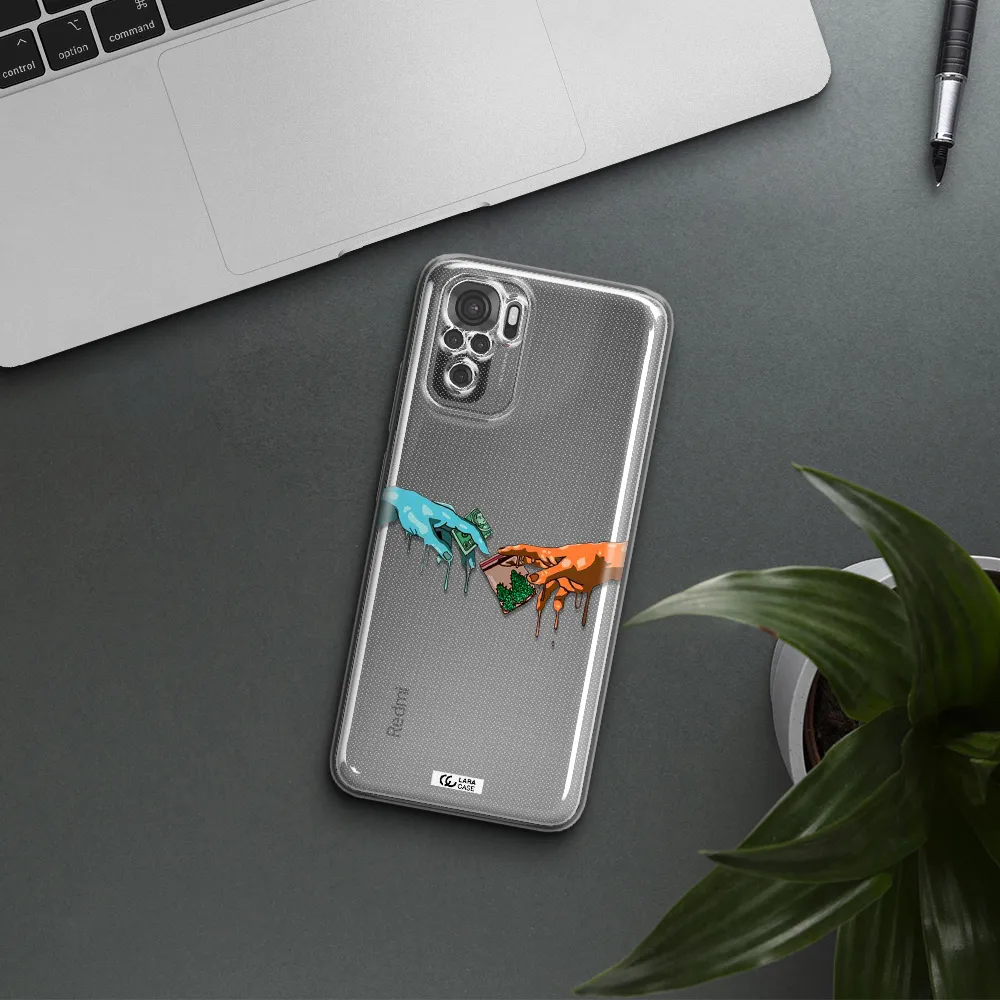 Pass The Weed Xiaomi Redmi Note 10S Clear Tpu Case