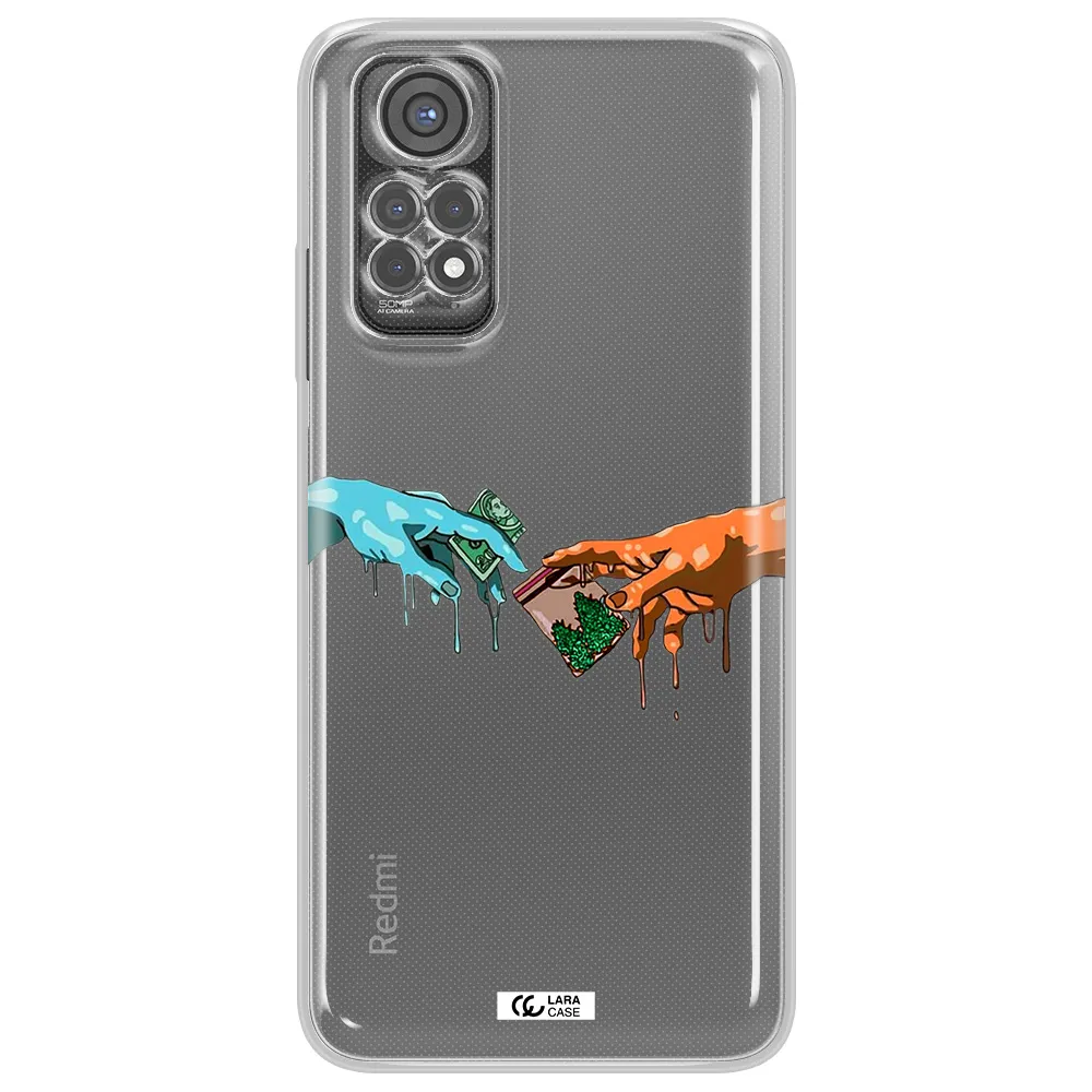 Pass The Weed Xiaomi Redmi Note 11S Clear Tpu Case