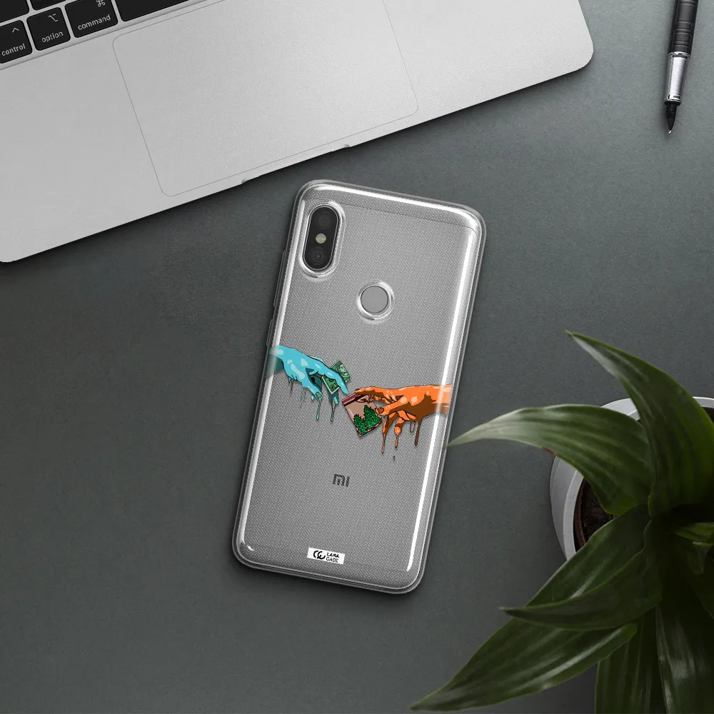Pass The Weed Xiaomi Redmi Note 6 Pro Clear TPU Case
