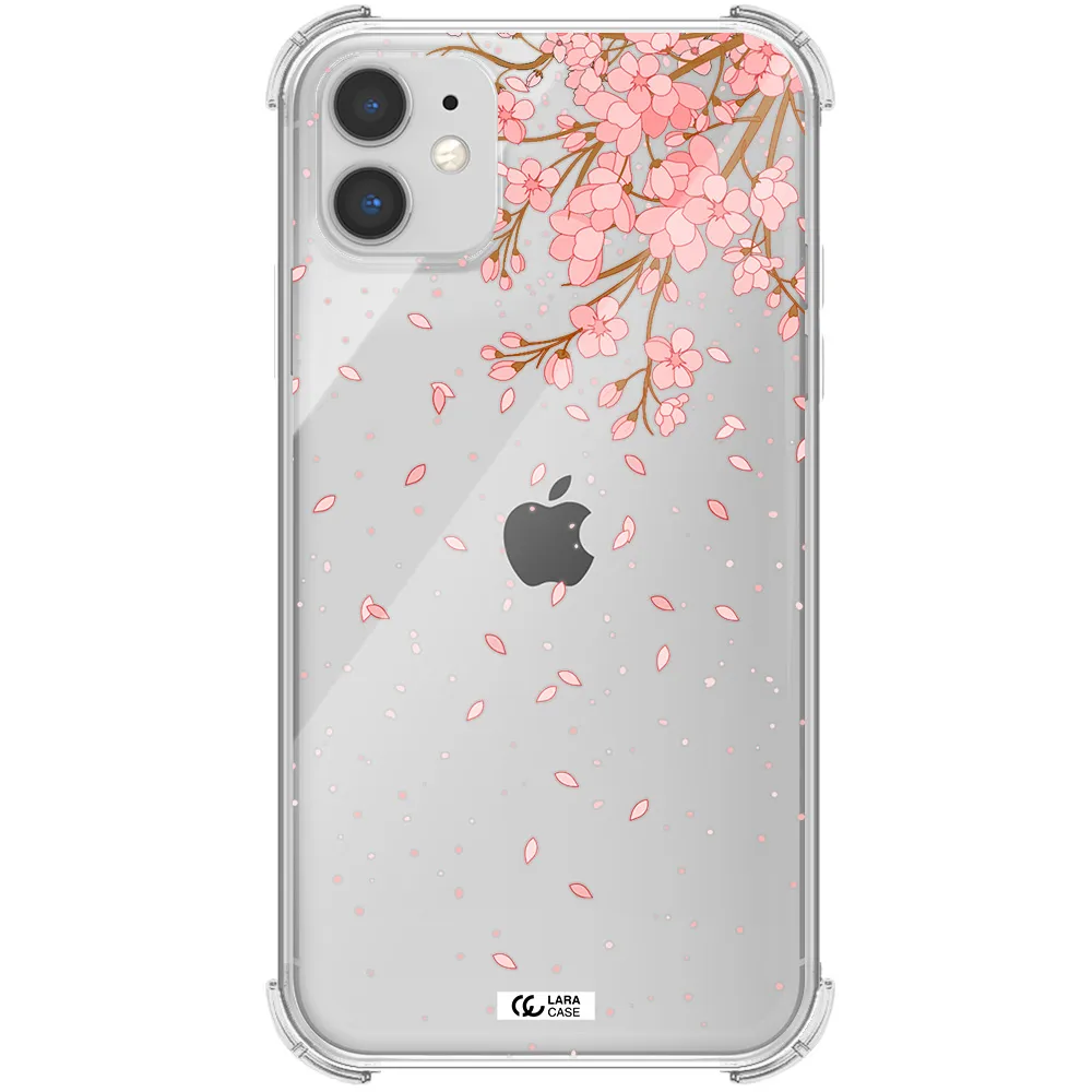 Sakura Fall Apple iPhone 11 Clear PC Case