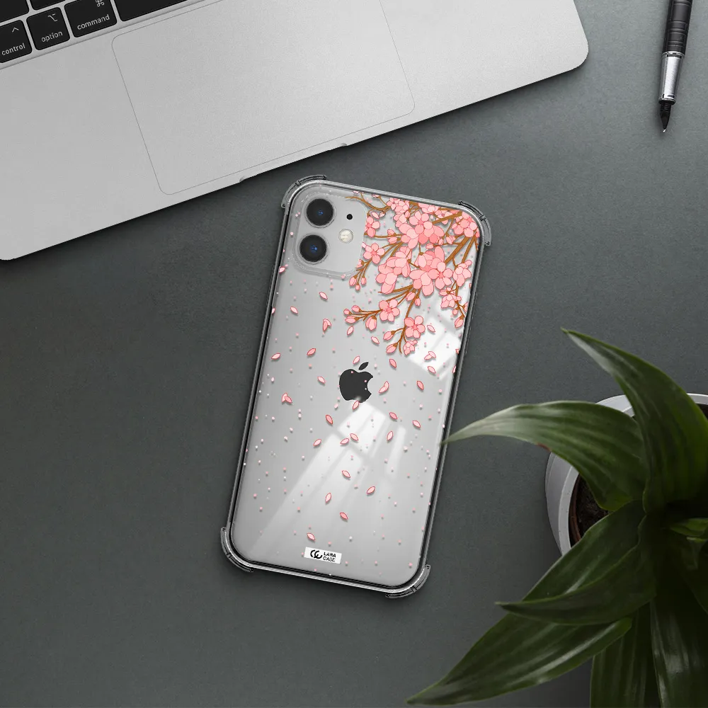 Sakura Fall Apple iPhone 11 Clear PC Case