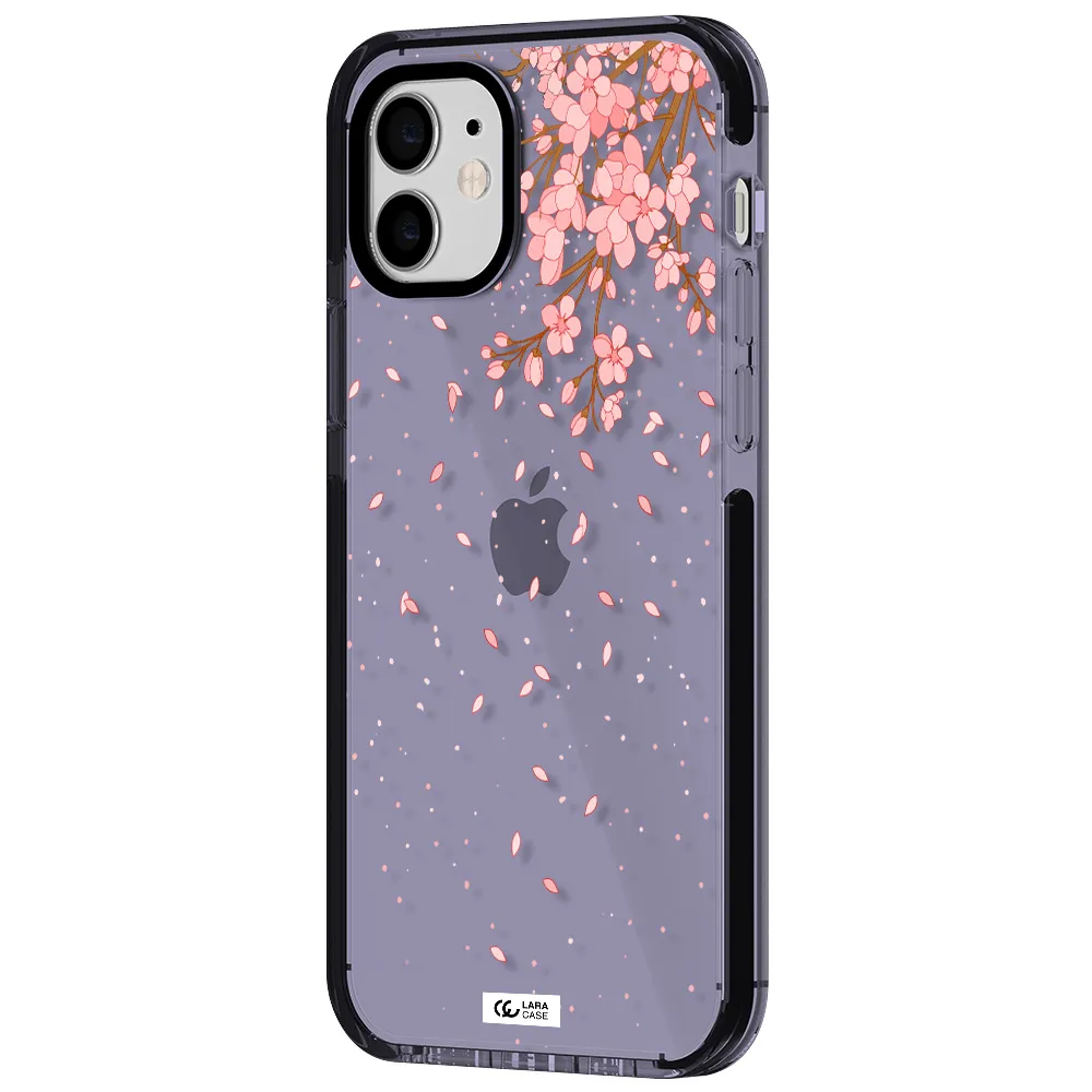 Sakura Fall Apple iPhone 11 impact Lilac Case