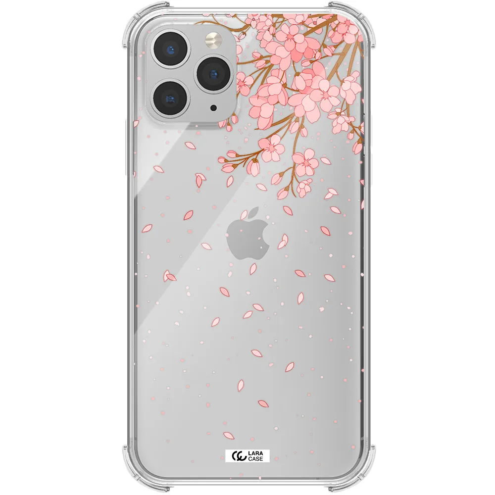 Sakura Fall Apple iPhone 11 pro Clear PC Case