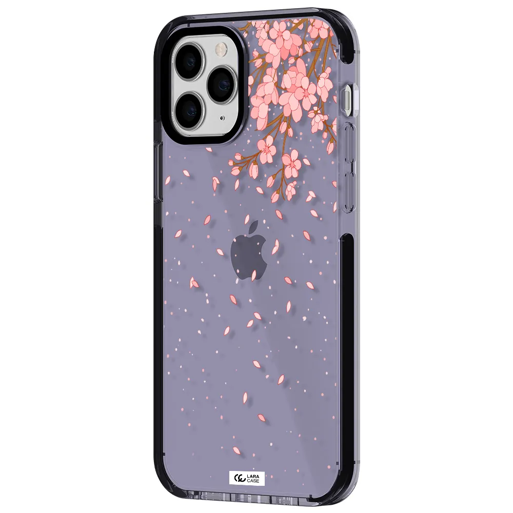 Sakura Fall Apple iPhone 11 pro impact Lilac Case